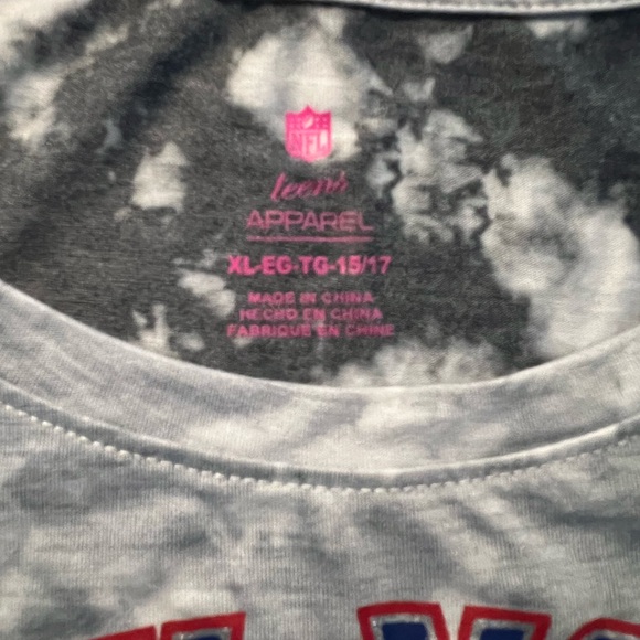 Teen crop top New York giants. New with tags - Picture 2 of 3